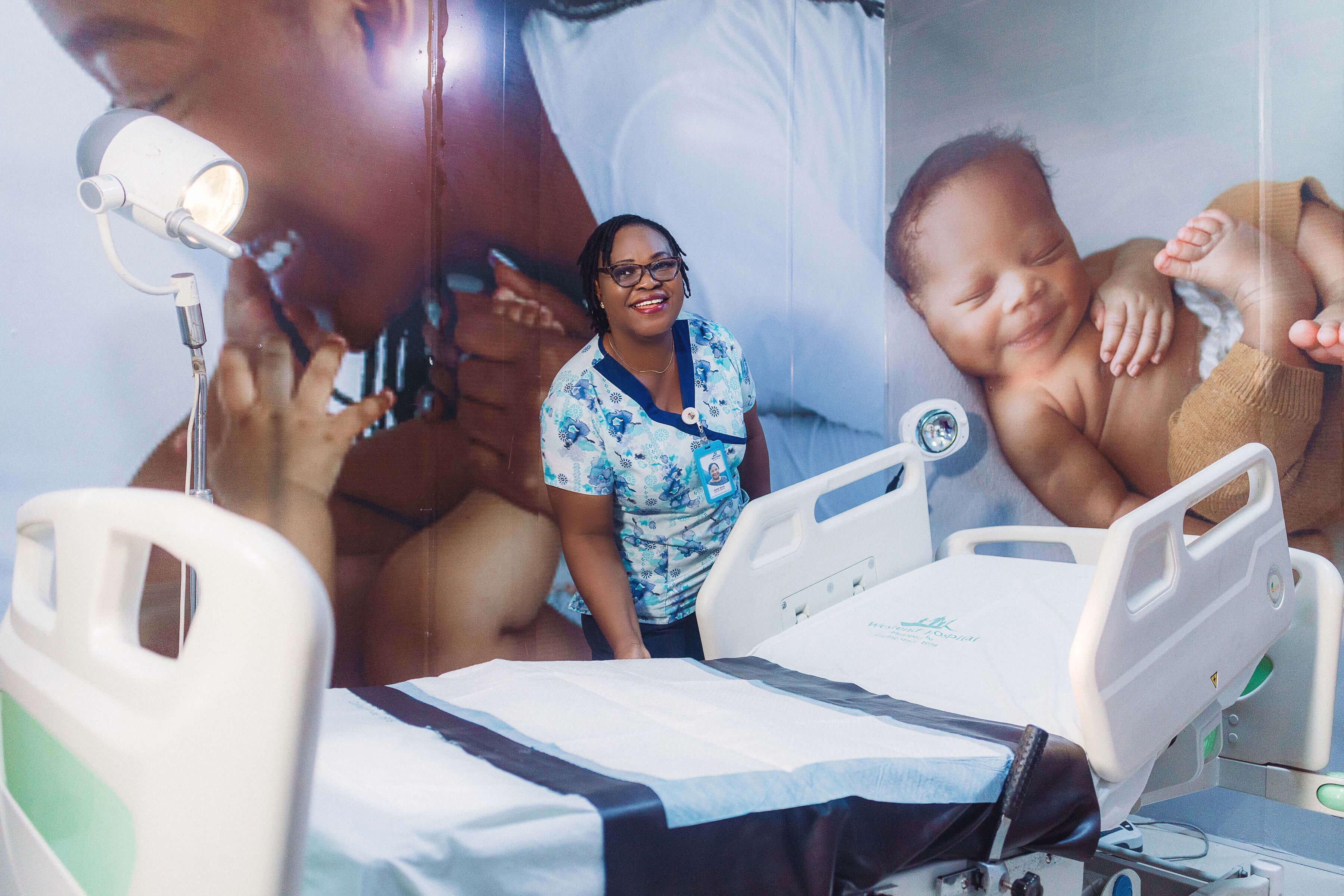 Westend nurse in labour room